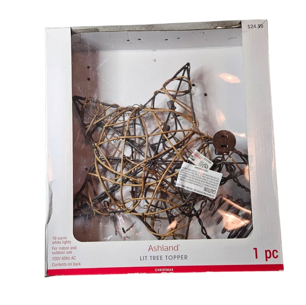 NWT Ashland Lit Tree Topper